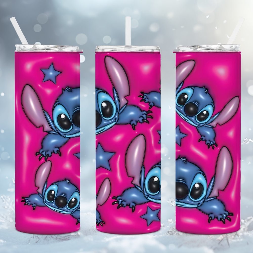Pink Stick 3D Puff Tumbler